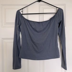 Mossimo off-the-shoulder top